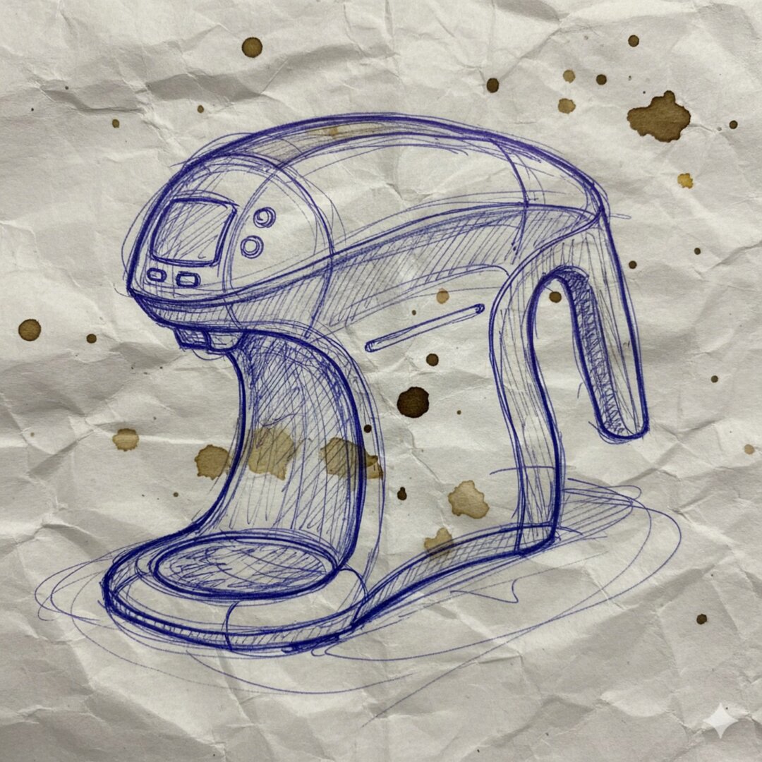 AI Prompt for Product Sketched to Mass-Produced Rendering