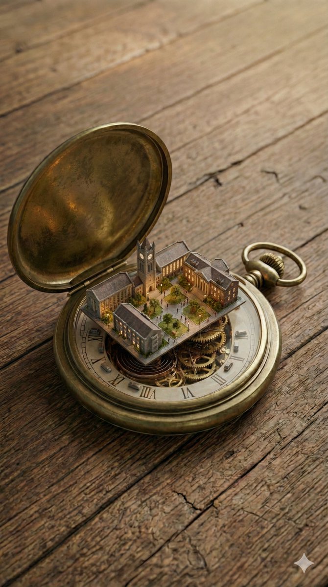 AI Prompt for Realistic 3D Render of Miniature Metropolis Inside Pocket Watch