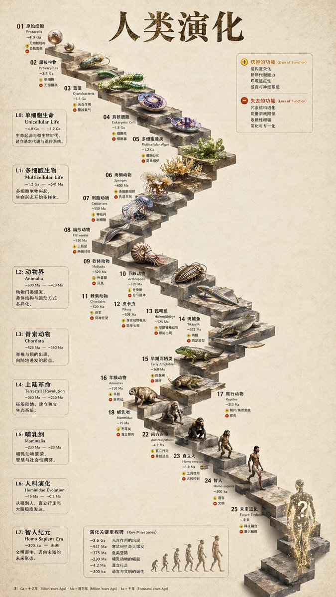 AI Prompt for Realistic 3D Stone Staircase Infographics with Organism Renders