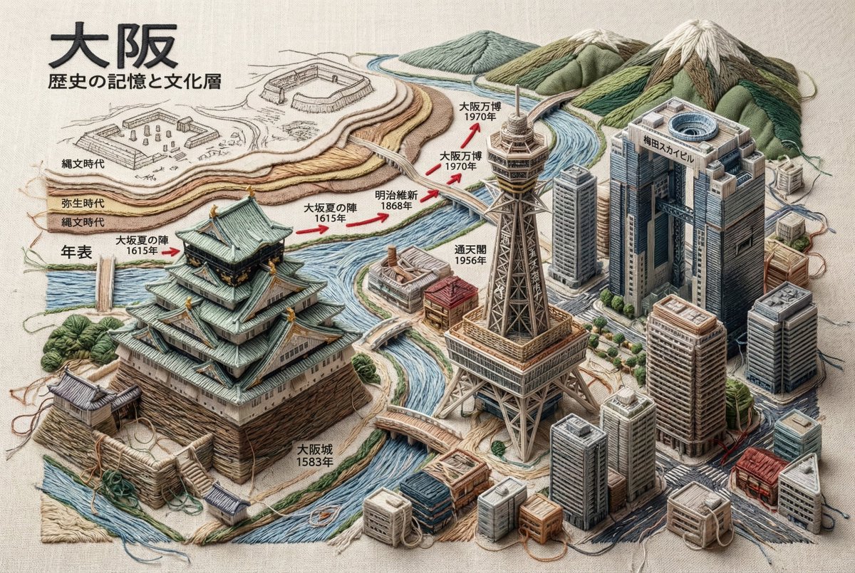 AI Prompt for Stunning 3D Embroidered Cityscape Art