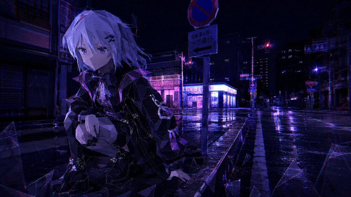 AI Prompt for Stunning Cyberpunk Low-Poly Anime City Scene