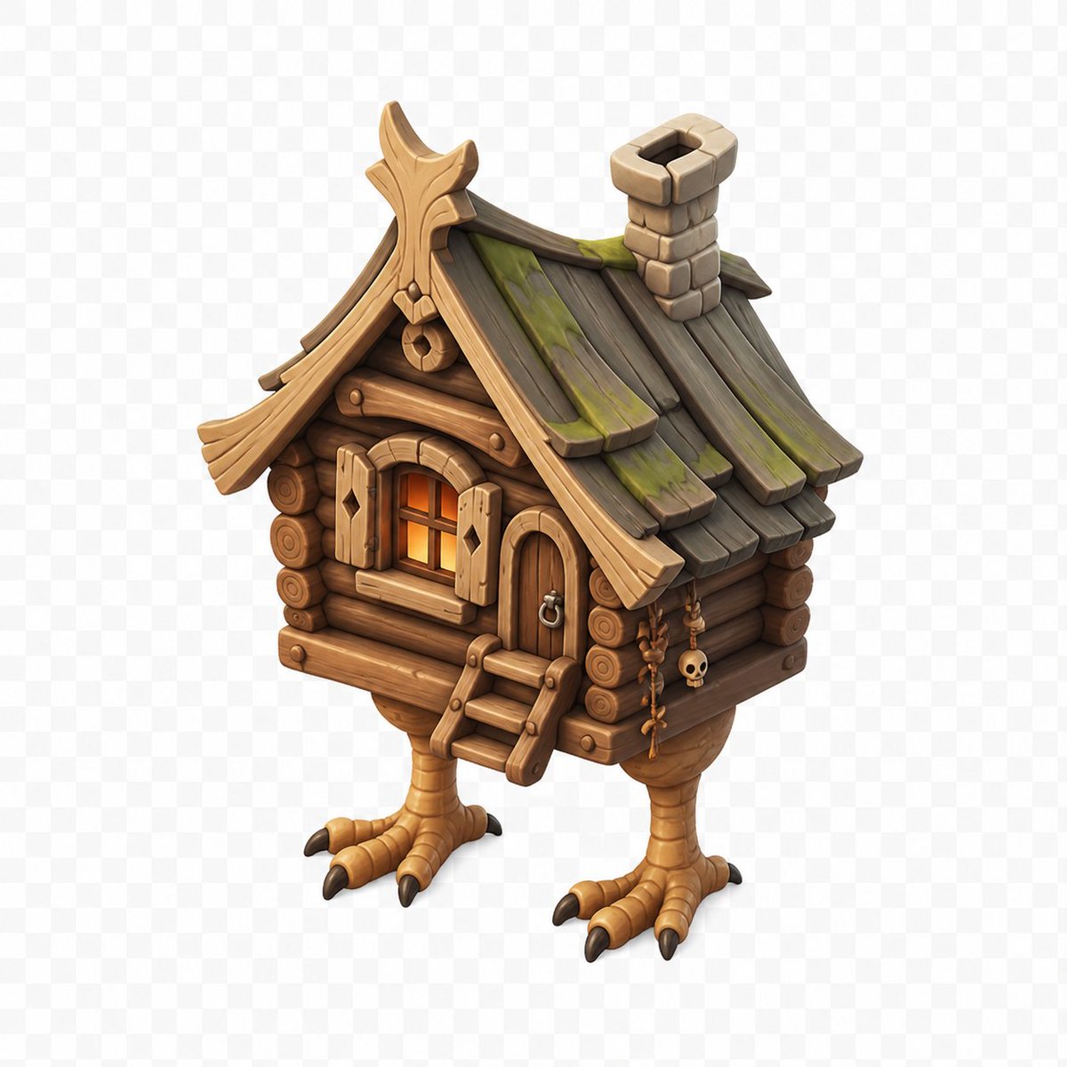 AI Prompt for Stylized 3D Isometric Fantasy Game Asset