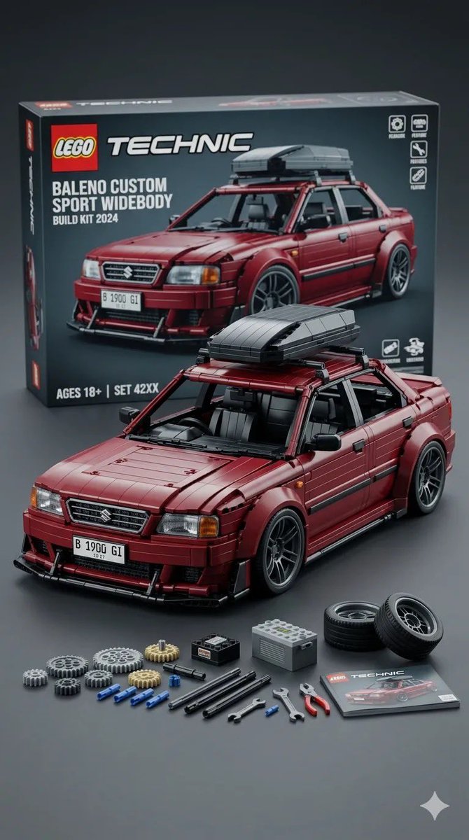AI Prompt for Ultra-Detailed LEGO Technic Product Render and 3D Visualization