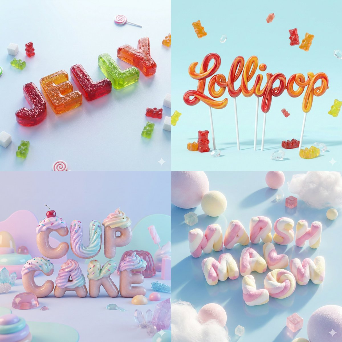 AI Prompt for Ultra-Realistic 3D Edible Letter Render