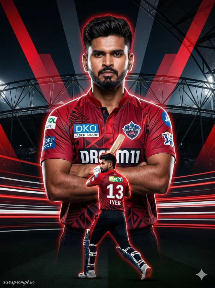 Delhi Capitals IPL Sports Poster 2026