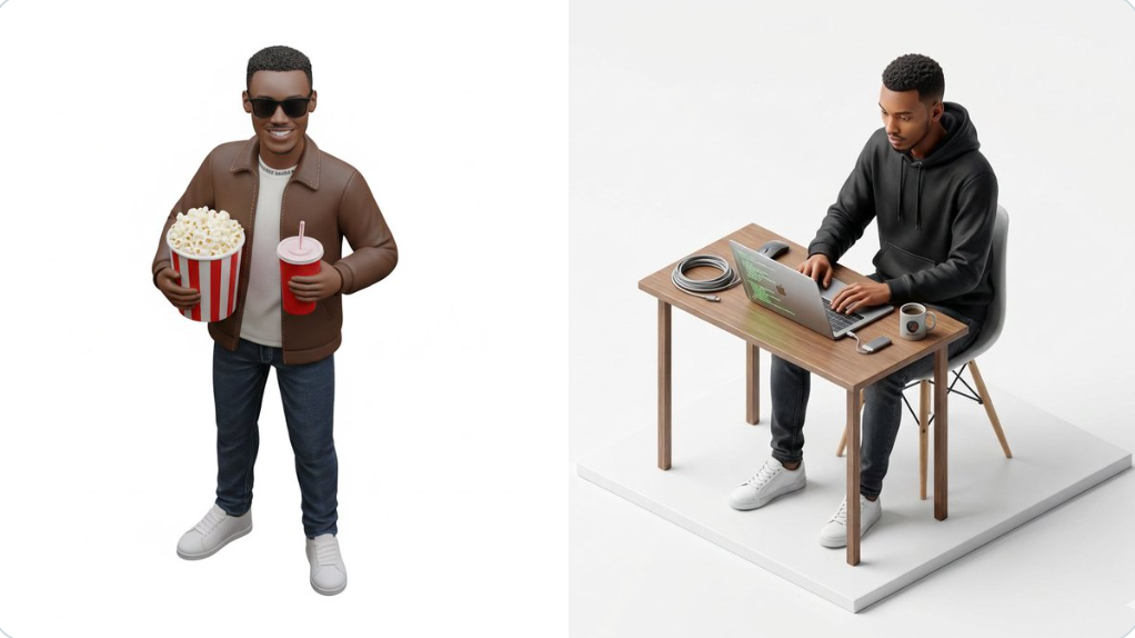 Isometric 3D Miniature Realistic Figurine Prompt 4K