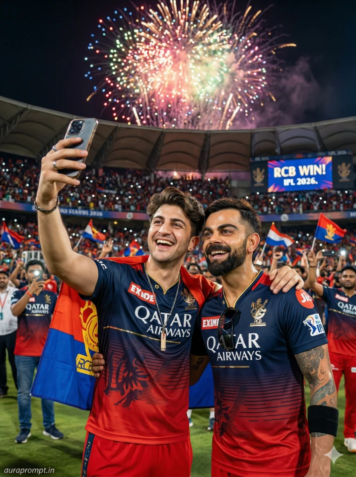RCB Selfie Venus Epic Celebration