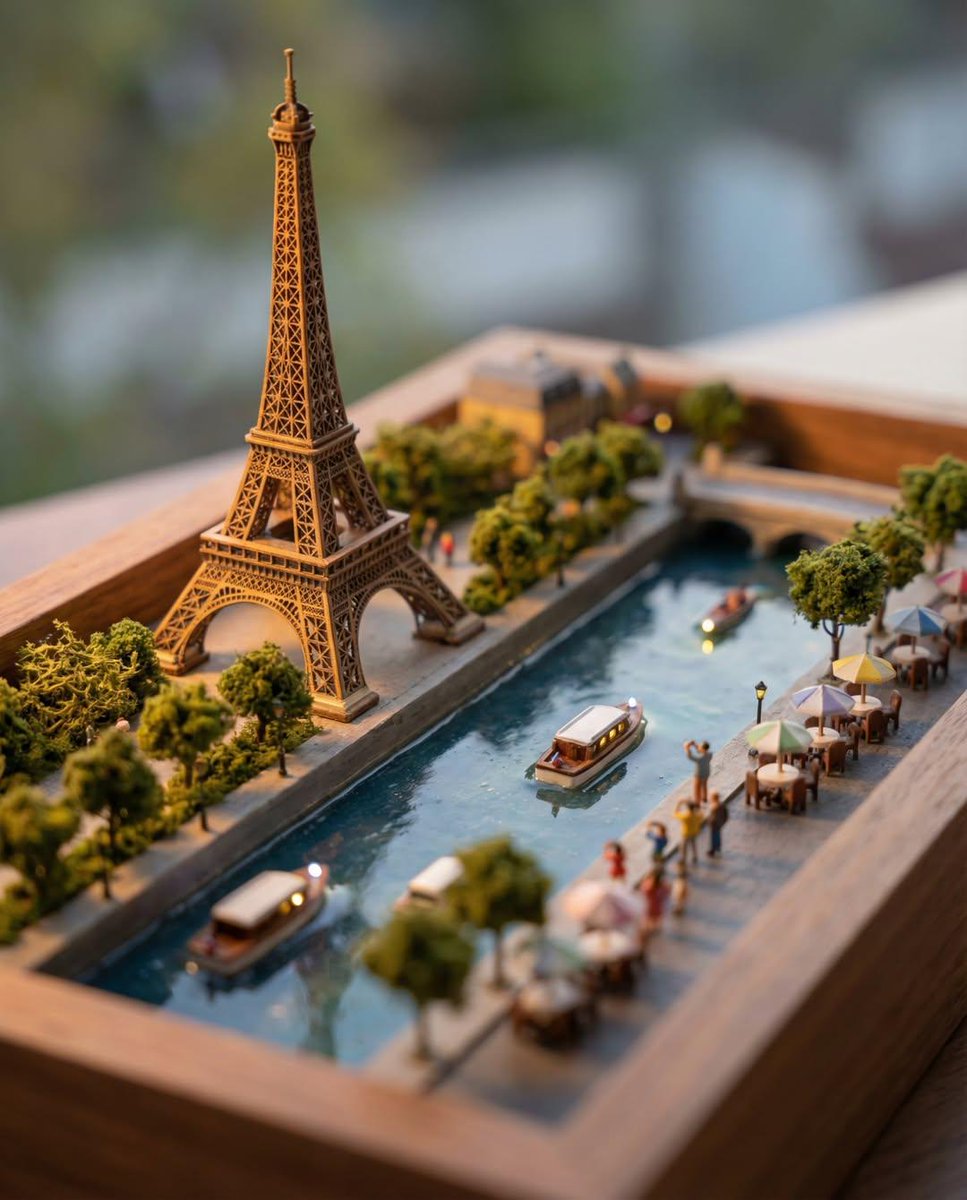 Tokyo Tilt-Shift Diorama at Sunset