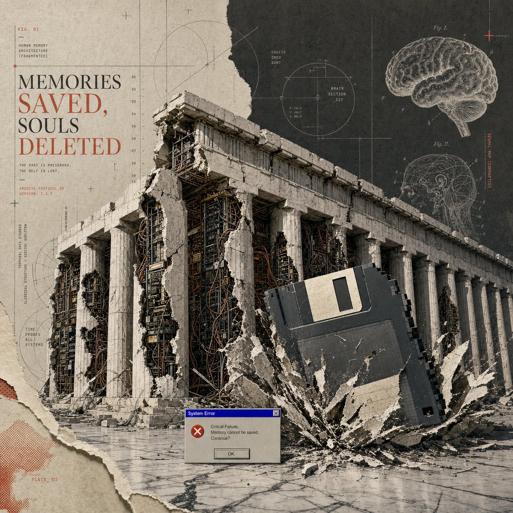 AI Prompt for Cyberpunk Architecture Collage