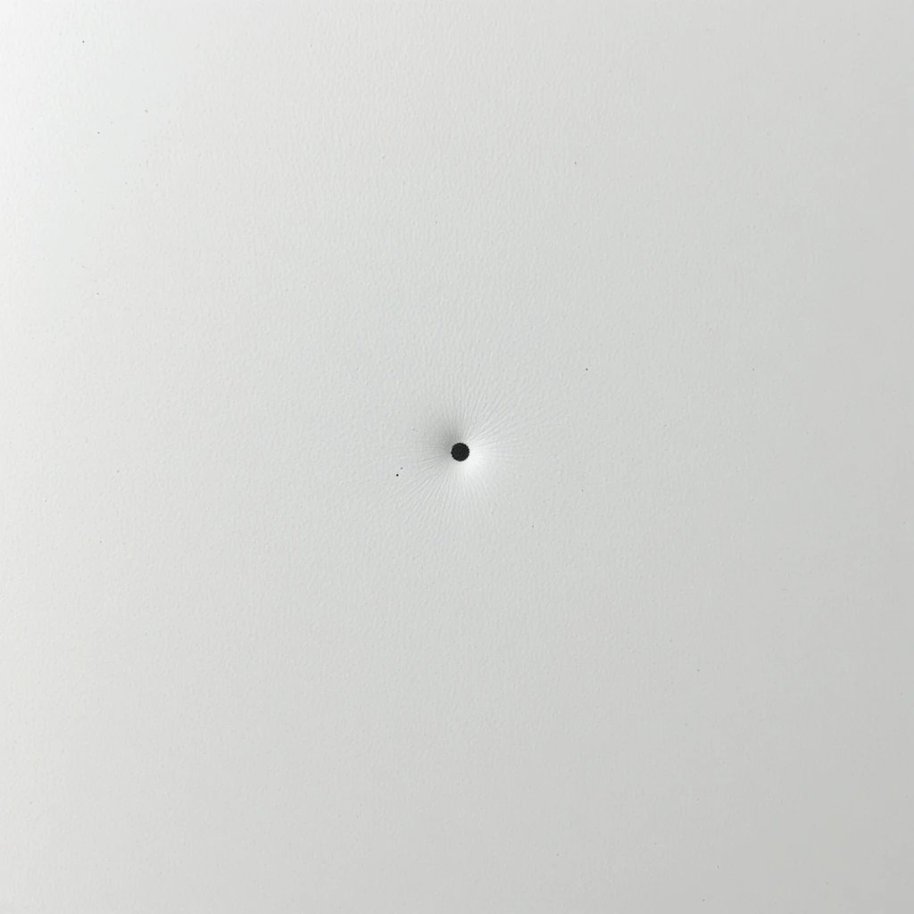 AI Prompt for Minimalist Black Point Generation