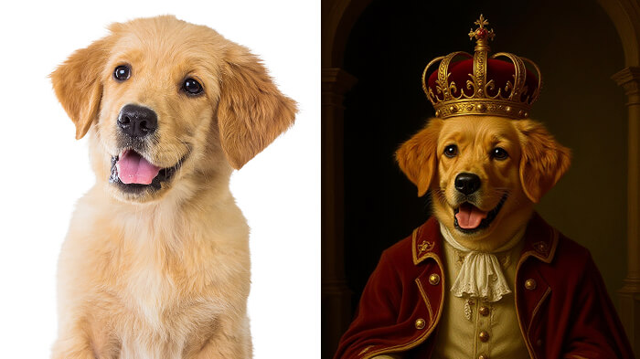 AI-Generated Pet Figurine Portraits Trend