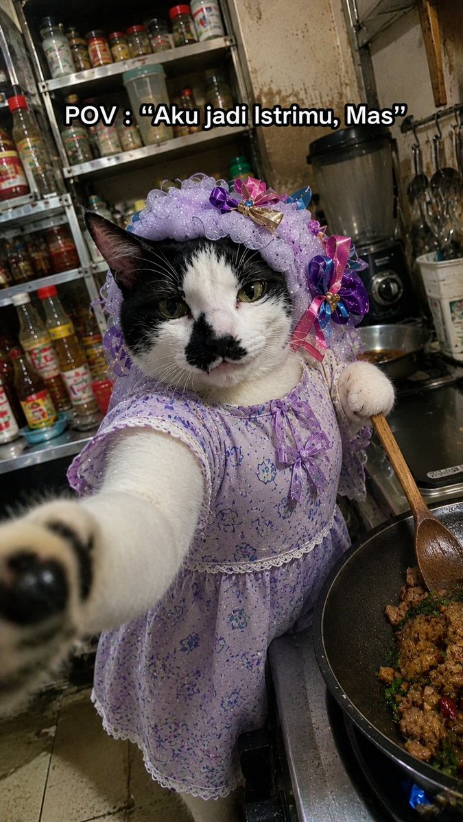 AI Prompt for Custom Cat Meme Photo