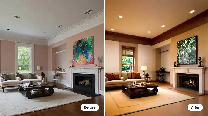 AI Light‑Shift for Real Estate Photo Makeovers