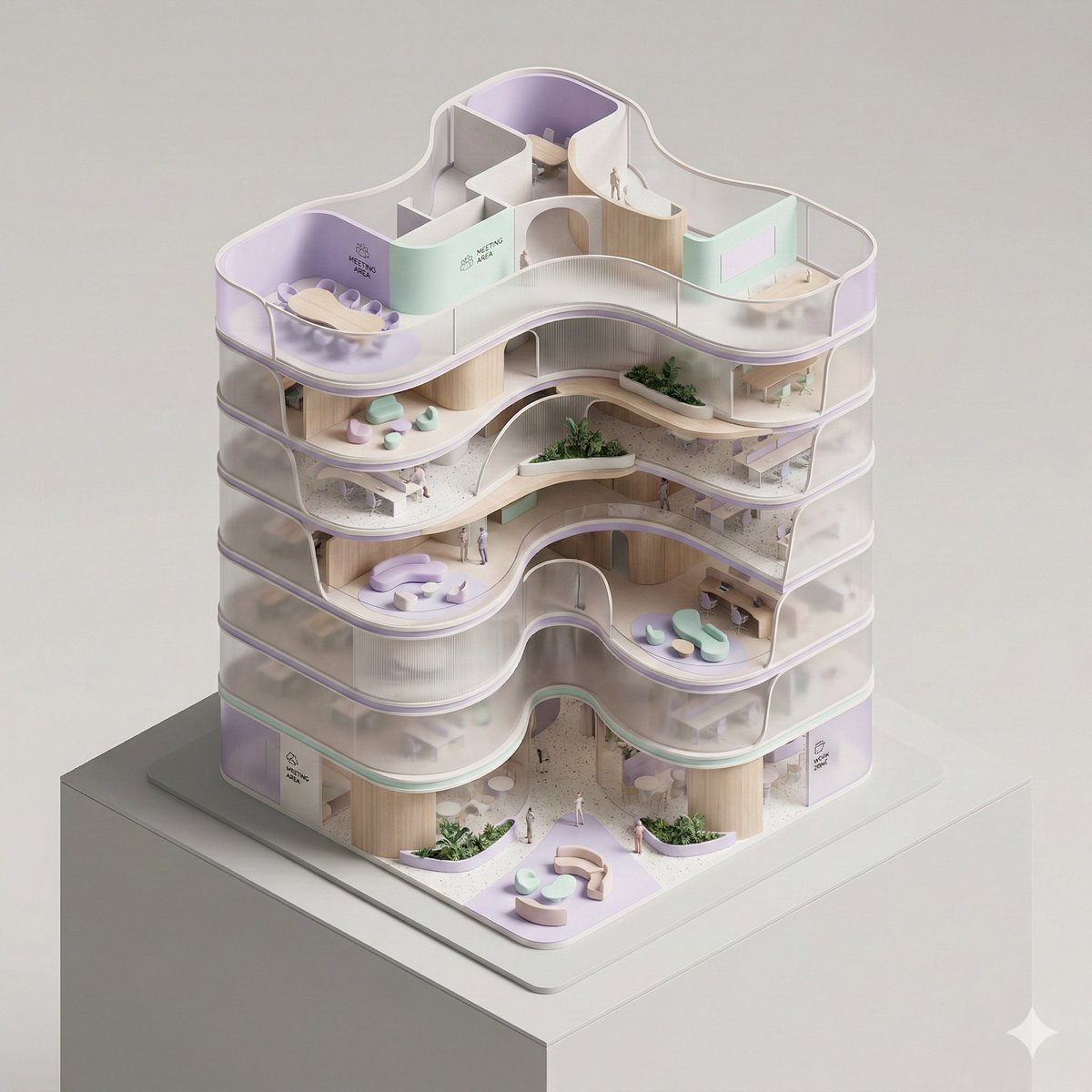 AI Prompt for 3D Architectural Isometric Designs