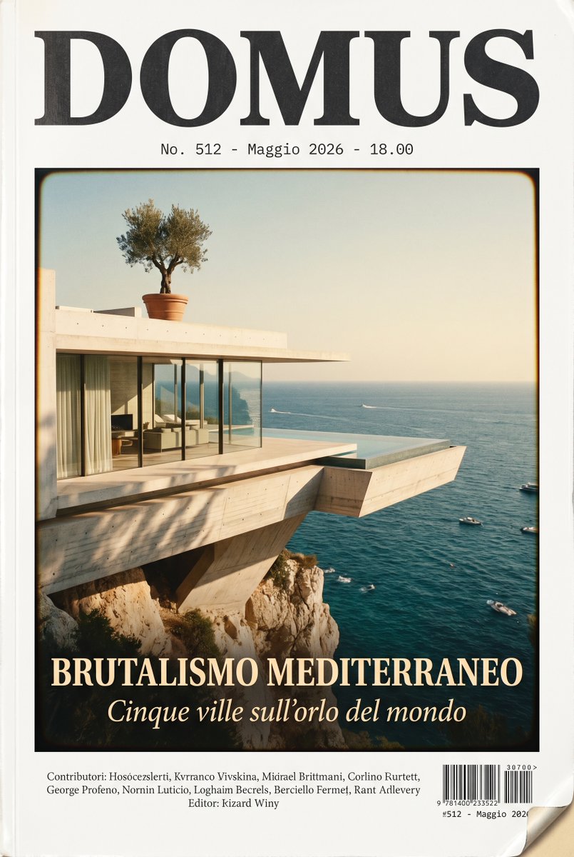 AI Prompt for Brutalist Cliffside Villa Cover Art