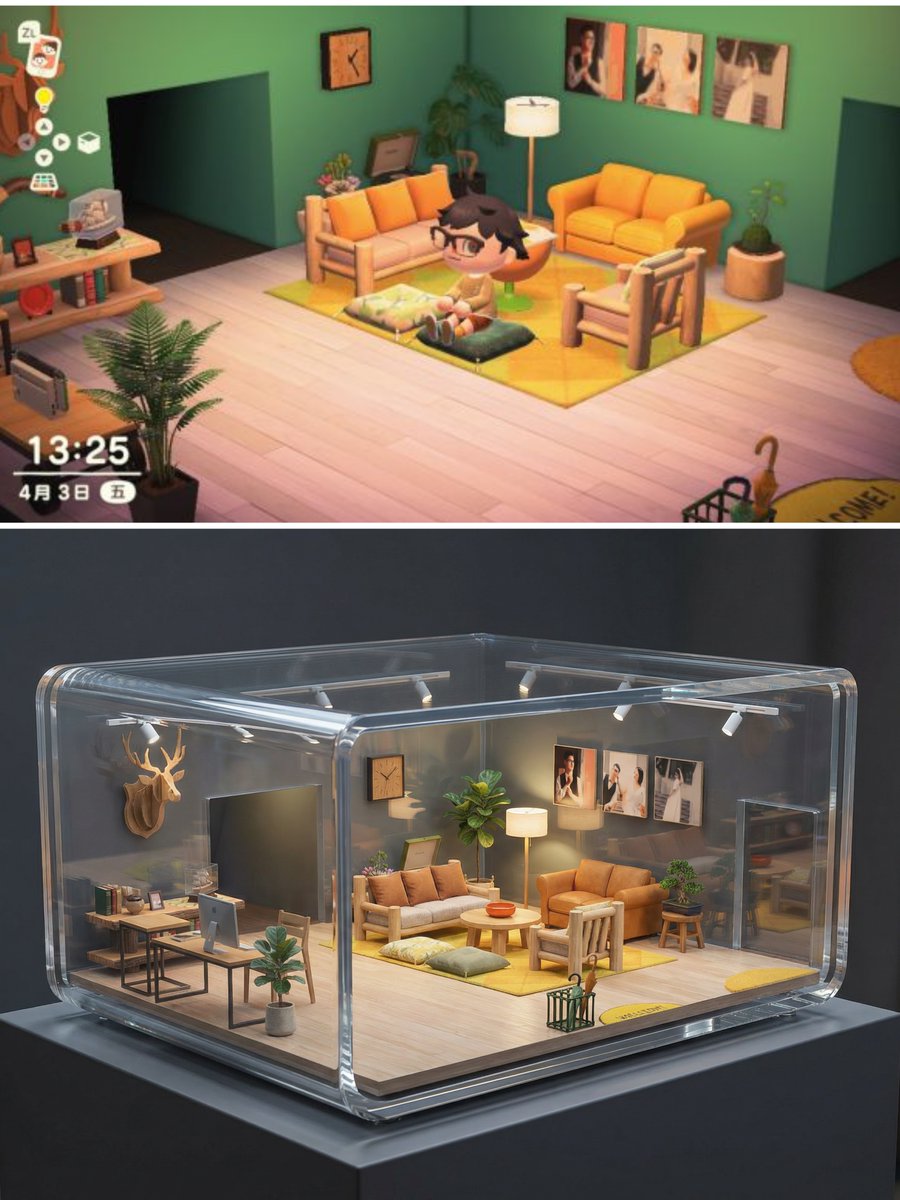 AI Prompt for High-End Miniature Diorama Designs with Realistic Interior Transformations