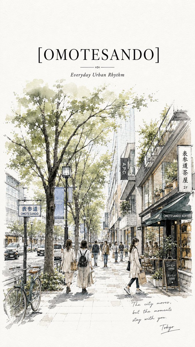 AI Prompt for Minimalist Cityscape Watercolor Sketch