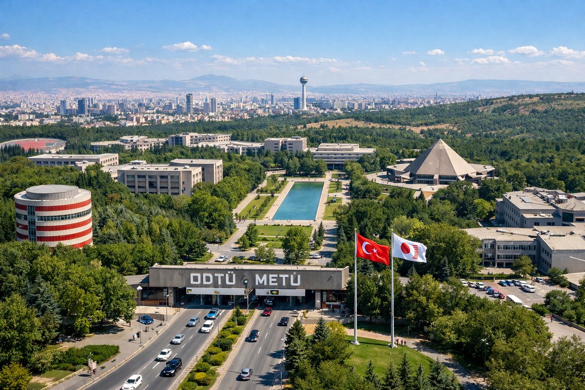 AI Prompt for Realistic University Campus Aerial Photography with Architecture and Cityscape