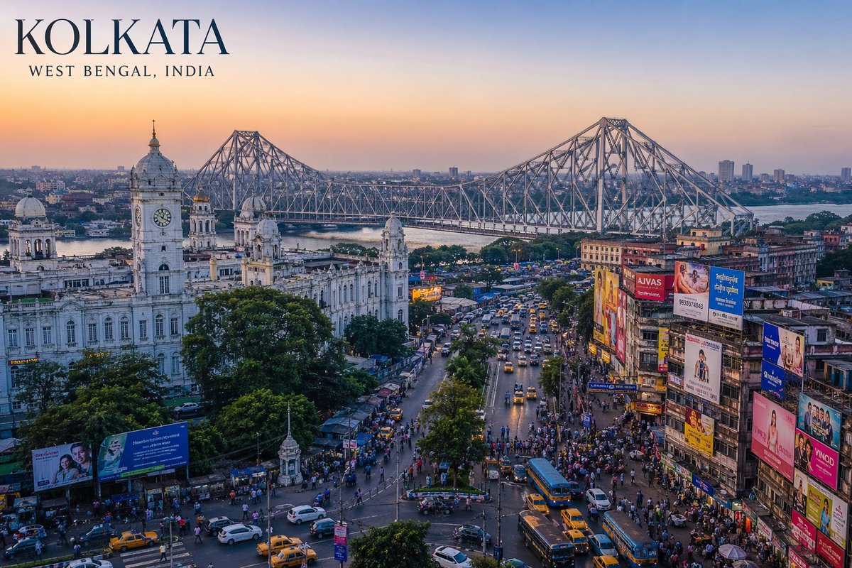 AI Prompt for West Bengal Cityscape Architecture