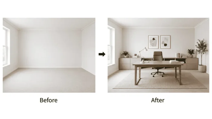 Minimal Modern Home Office Design Ideas