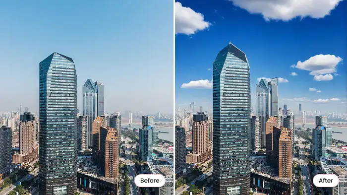 Transform Real Estate Photos: AI Sky Replacement