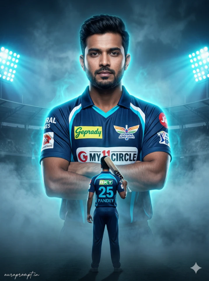 Lucknow SLG IPL 2026 Ultrawide Cinematic Poster
