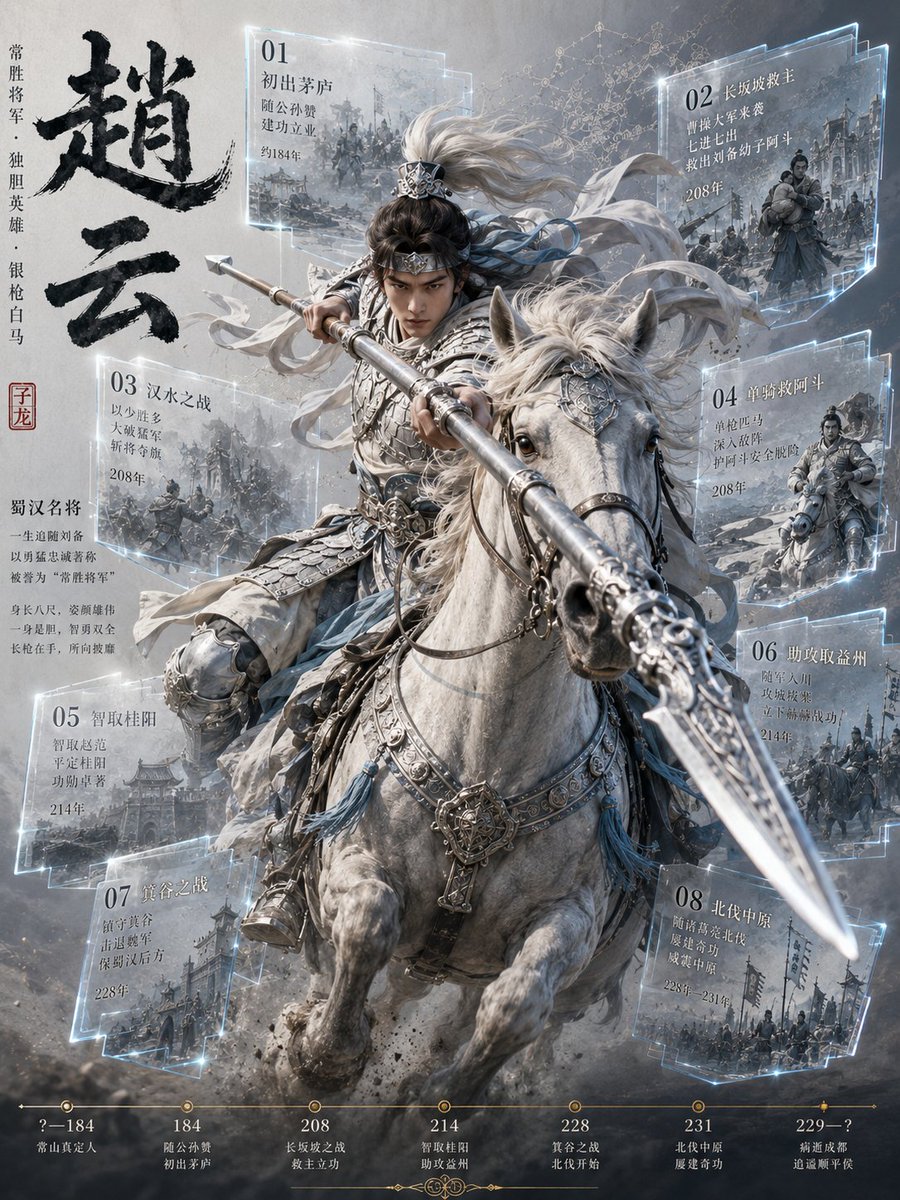 AI Infographic Poster Generator: Create Epic Chinese Historical Fantasy Art