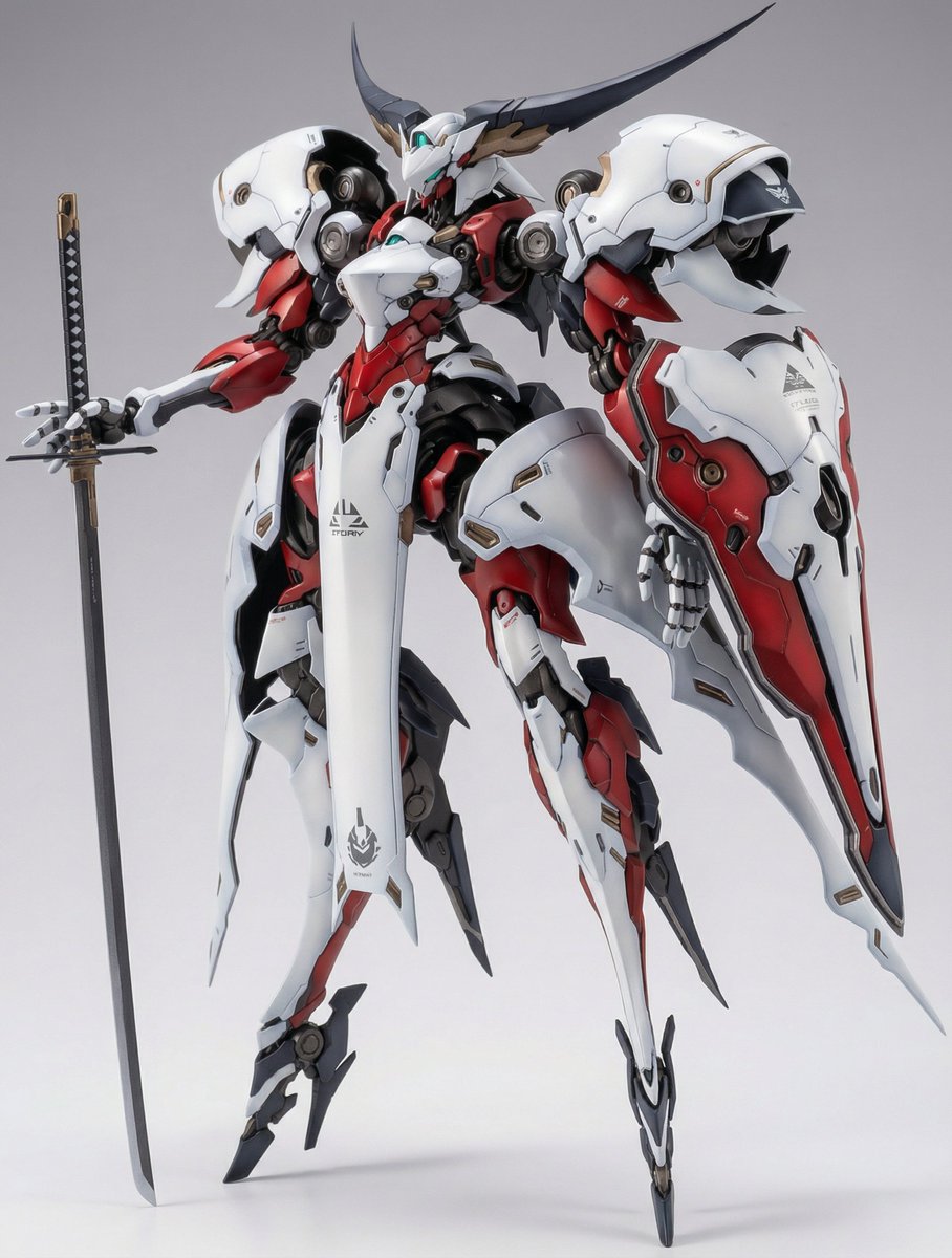 AI Prompt for 3D Full Armor Mecha Girl Figure Concept Generated with Nano Banana Pro