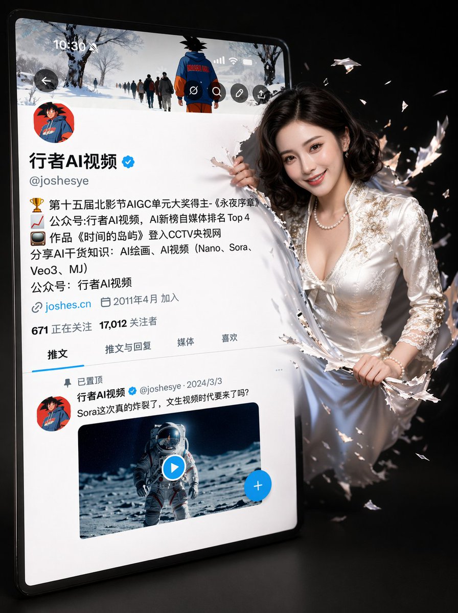 AI Prompt for 3D Social Media Profile Break-Out
