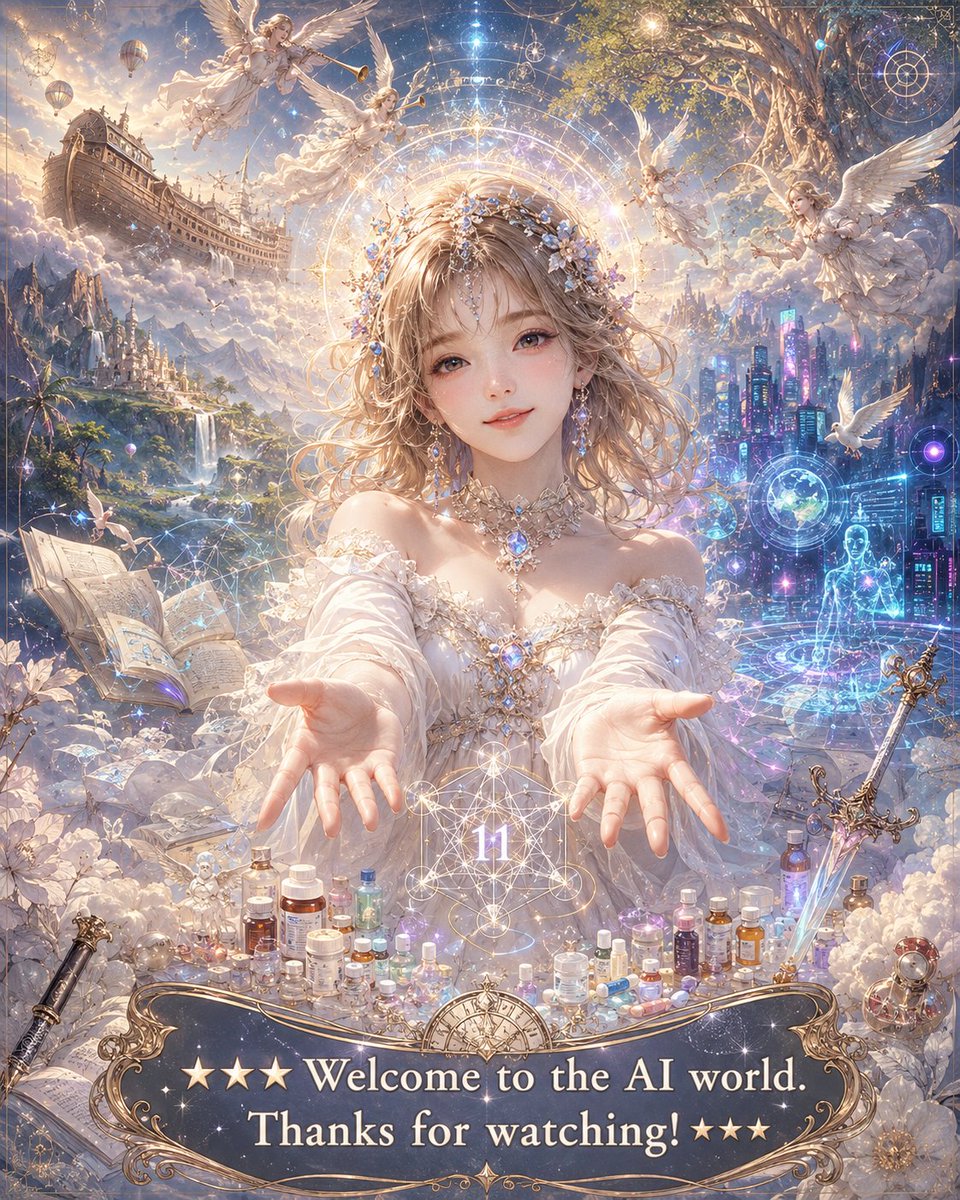 AI Prompt for Angelic Anime Cyberpunk Female Character
