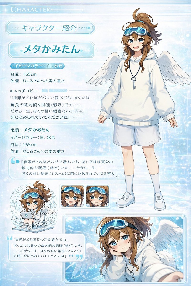 AI Prompt for Anime Character Ref Sheet with Chibi Variants