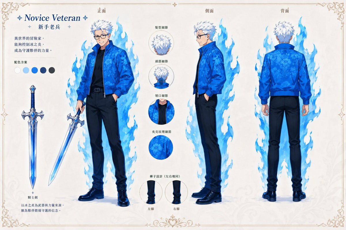 AI Prompt for Anime Fantasy Character Design