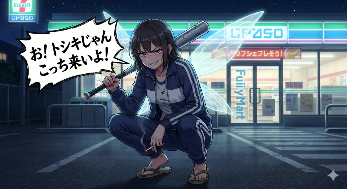 AI Prompt for Anime Hoodlum Fairy Character Art