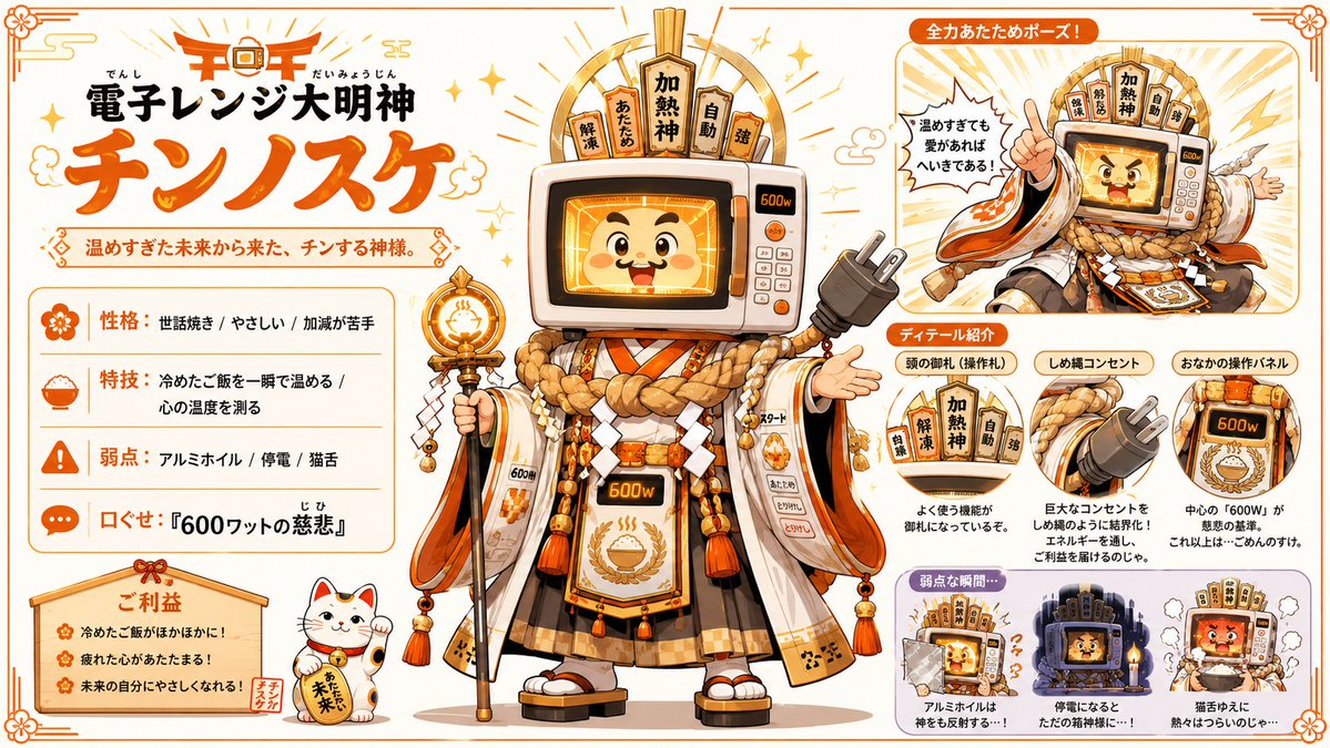 AI Prompt for Anime-Inspired Appliance Mascot Poster