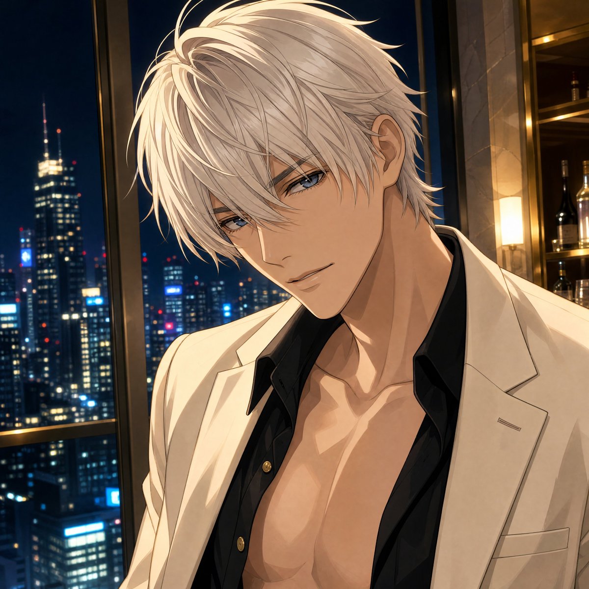 AI Prompt for Anime-Inspired Portrait with Censored Face