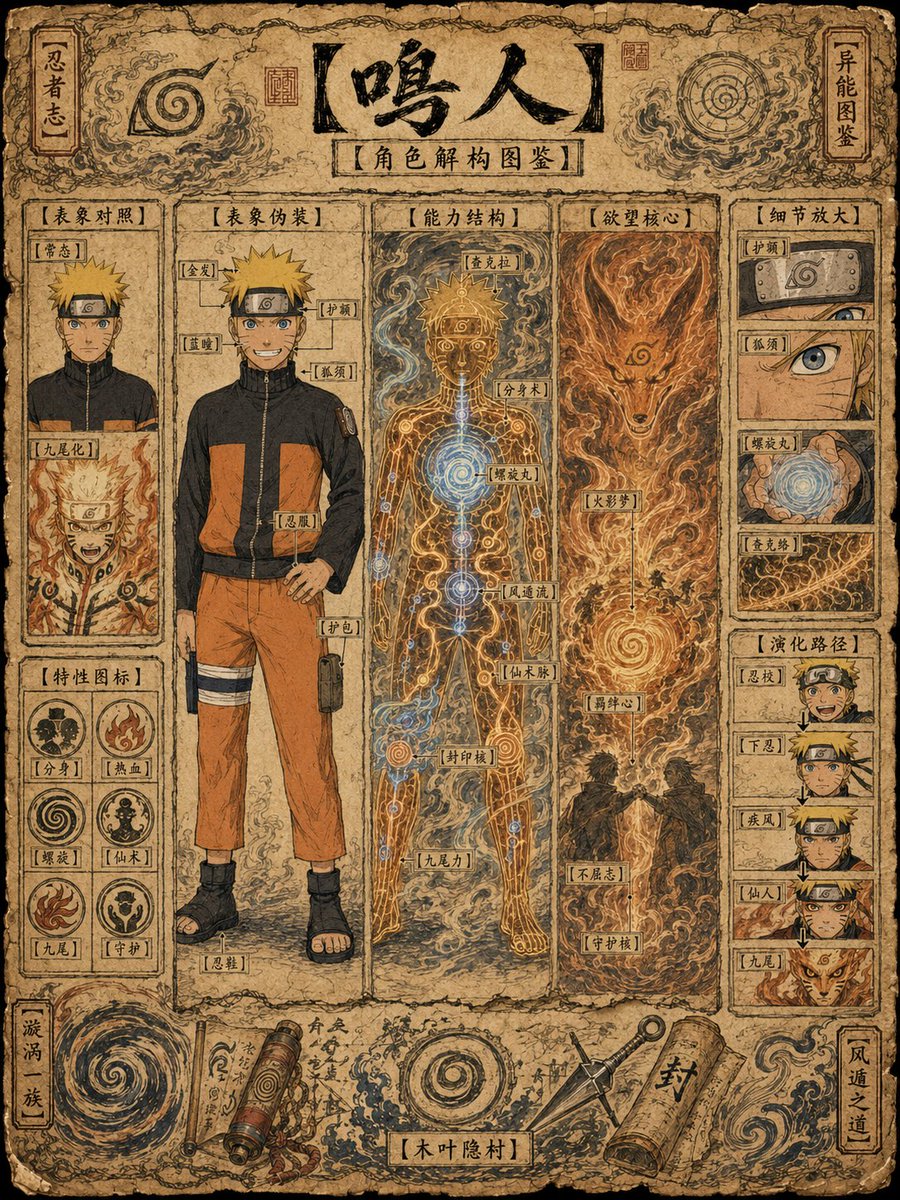 AI Prompt for Anime Ninja Character Art Design