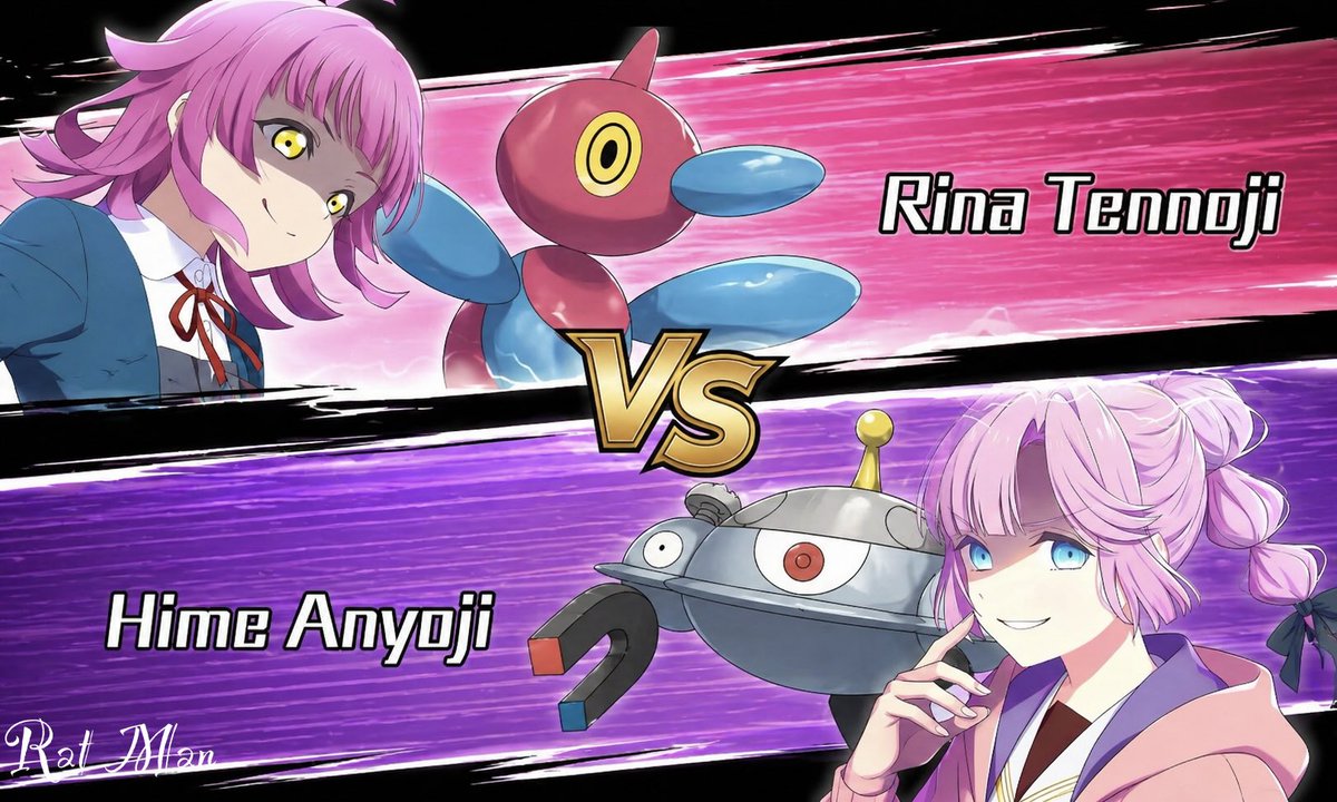 AI Prompt for Anime Pokémon-Style VS Battle Scene Art