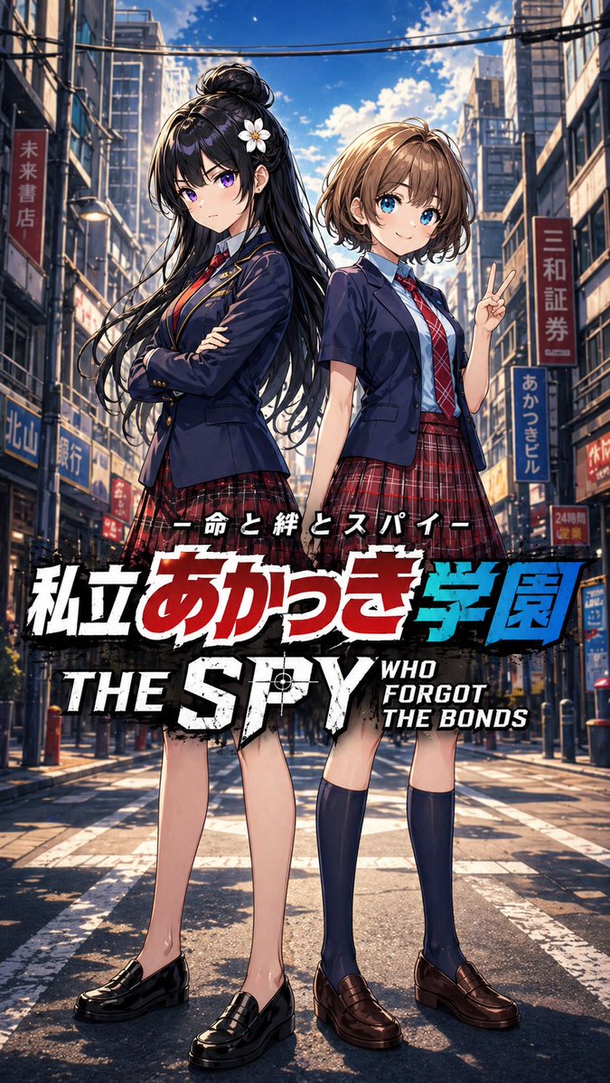 AI Prompt for Anime School Flyer or Movie Poster
