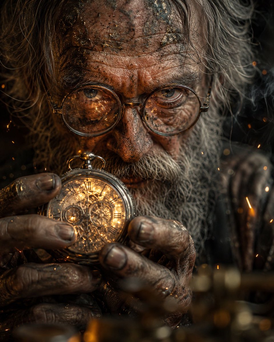 AI Prompt for Bust Shot Portrait of an Elderly Mystic