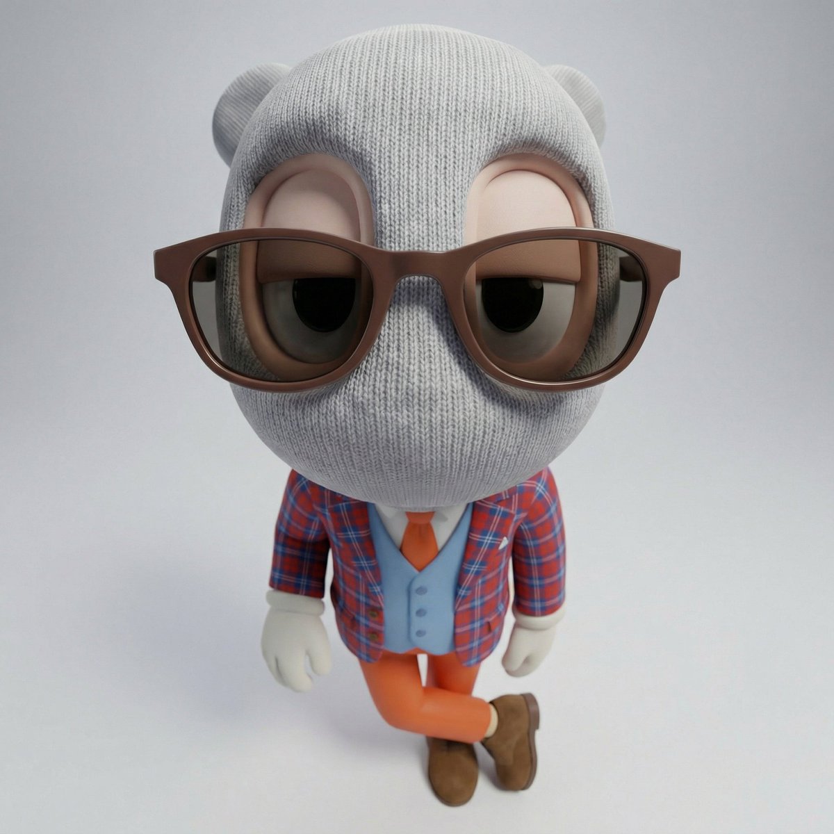AI Prompt for Cartoonish Fisheye Product Photo with Forced Perspective
