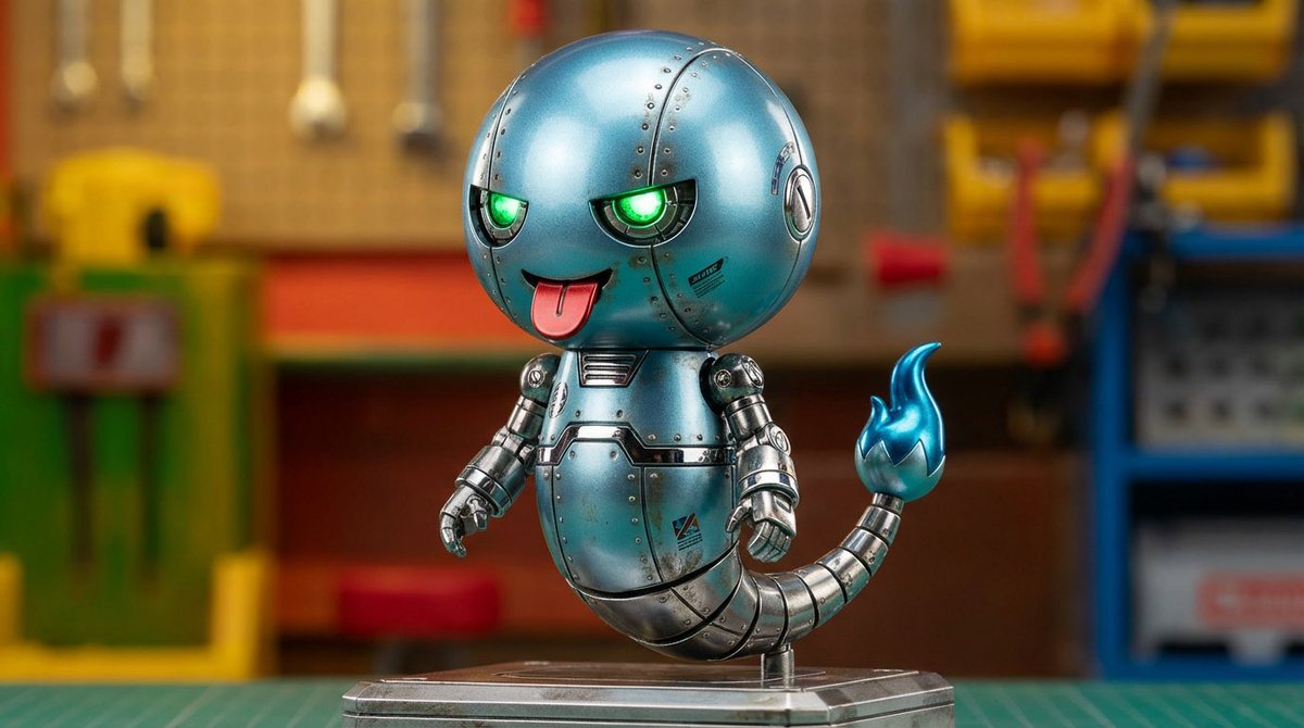 AI Prompt for Character Superalloy Robot 3D Rendering