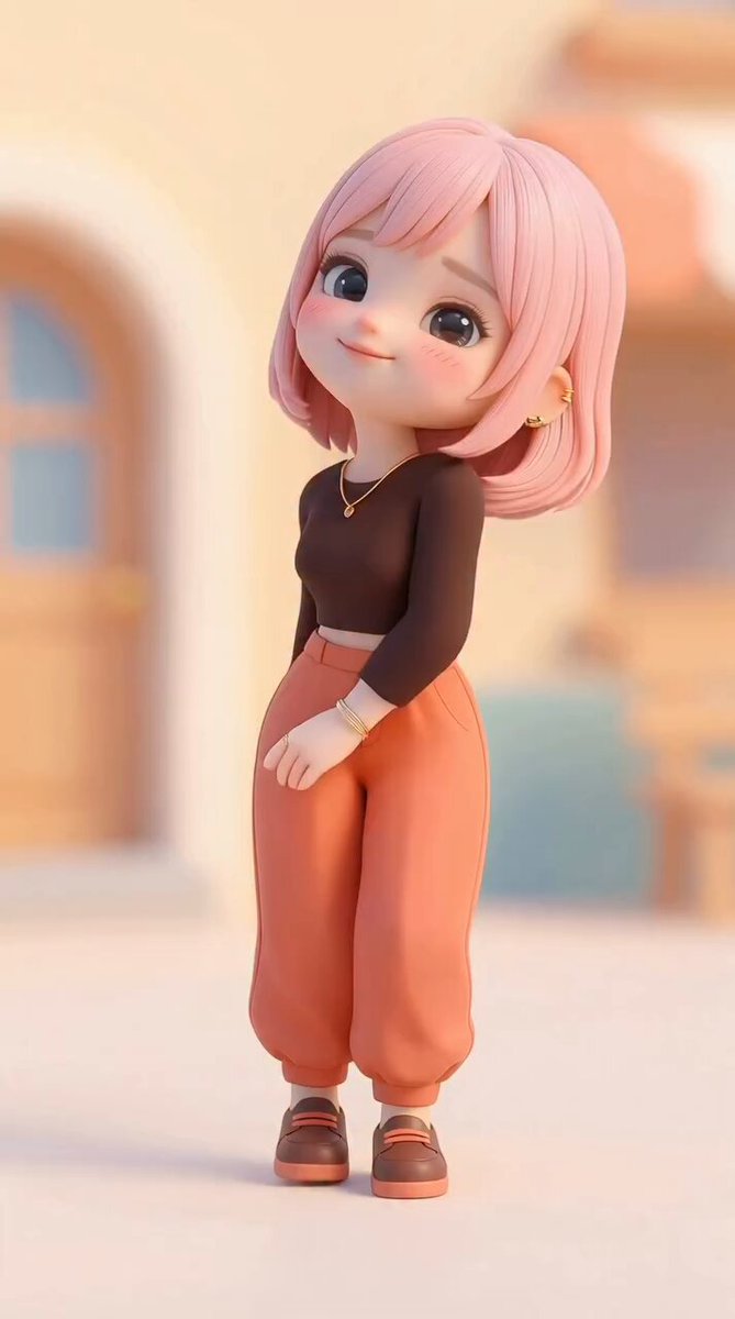AI Prompt for Chibi Character 3D Render with Soft Claymorphism Aesthetic