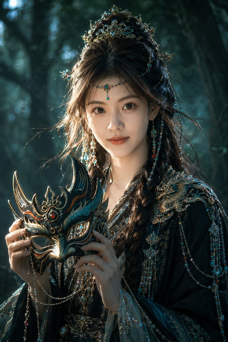 AI Prompt for Cinematic Eastern Fantasy Portrait