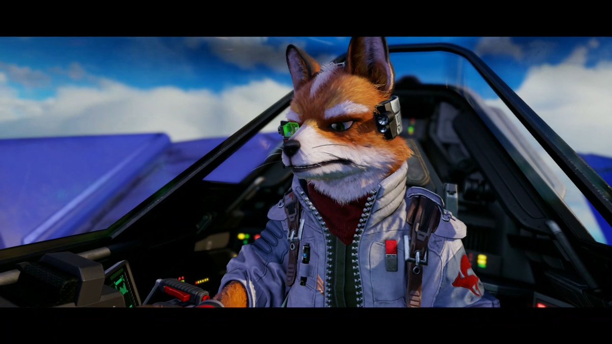 AI Prompt for Cinematic Fox Fighter Pilot Character 3D Animation