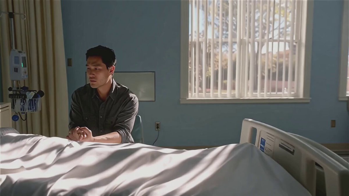 AI Prompt for Cinematic Hospital Room Scene with Complex Lighting