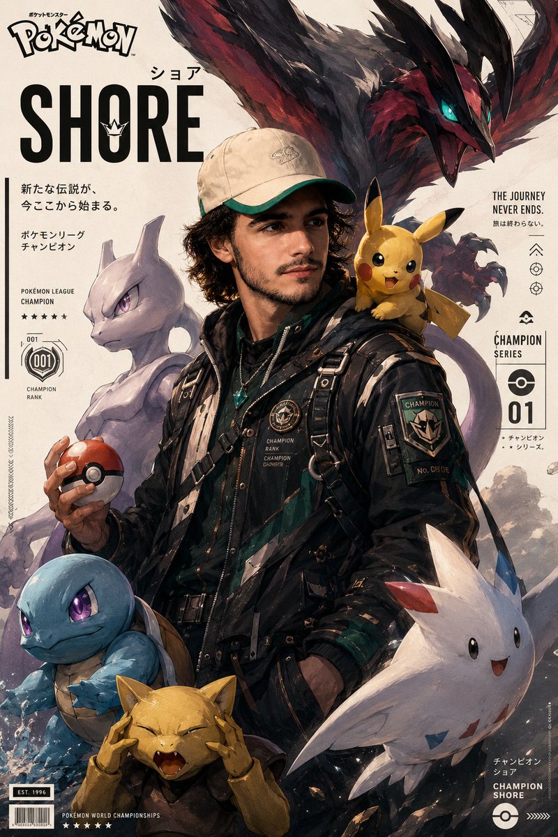 AI Prompt for Cinematic Pokémon Art: Create a Movie-Style Poster