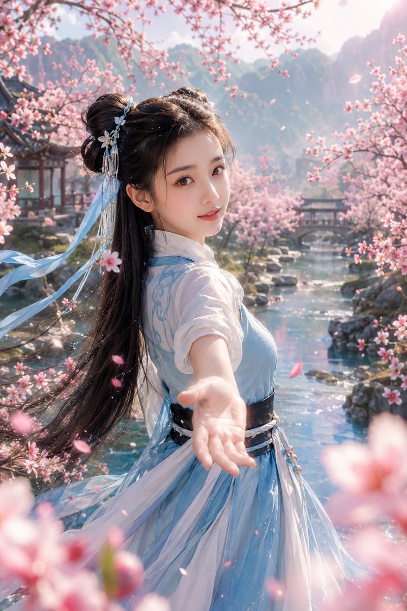 AI Prompt for Cinematic Xianxia Portrait Photography