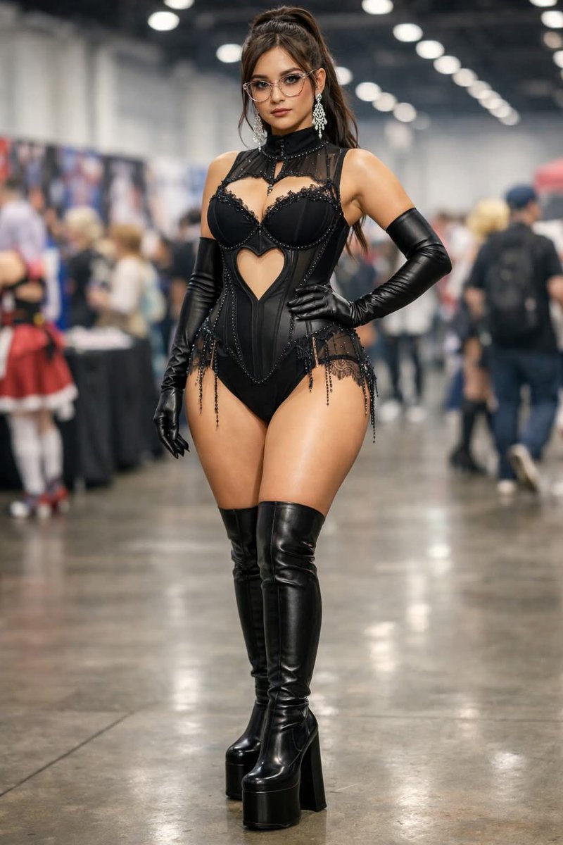 AI Prompt for Convention Cosplay Outfit Image Generation