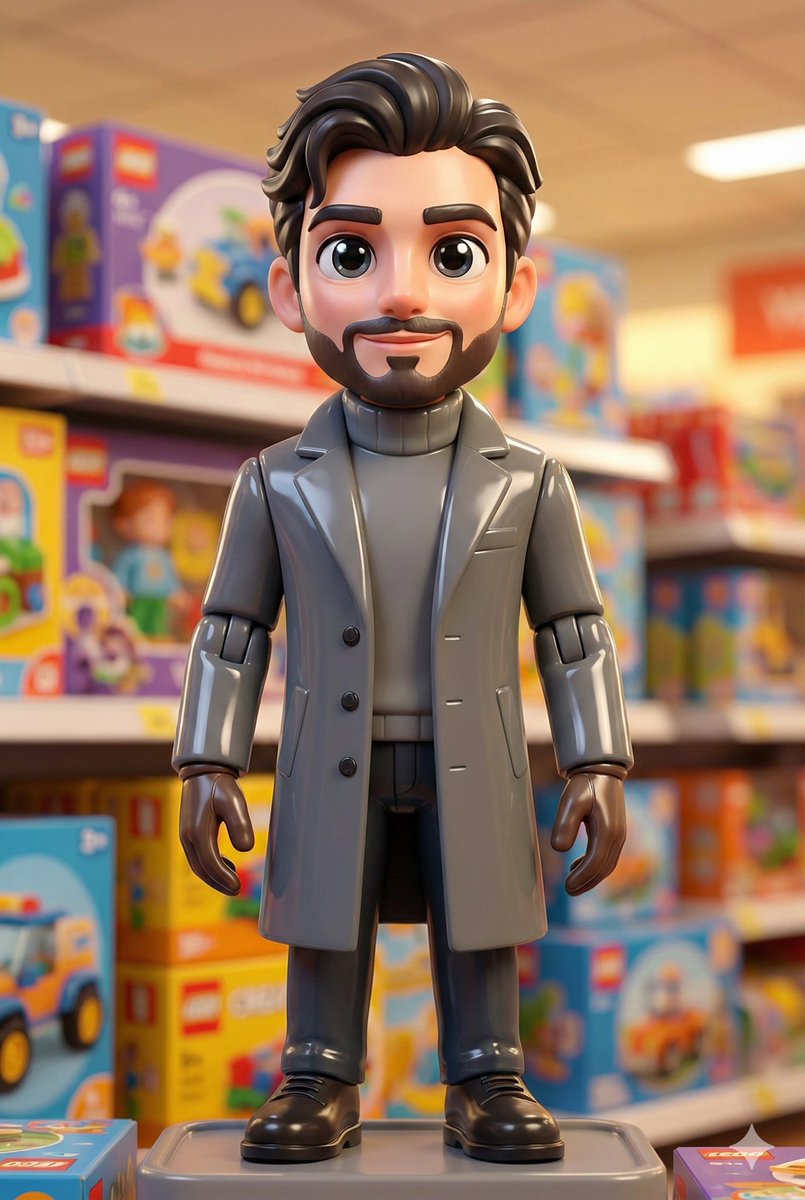 AI Prompt for Converting Portraits to 3D Action Figures