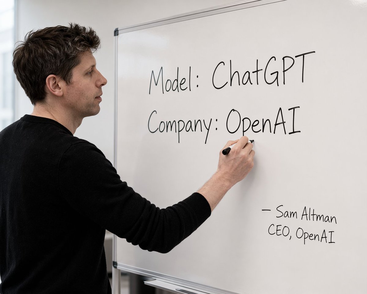 AI Prompt for Corporate Photography with Customizable Whiteboard
